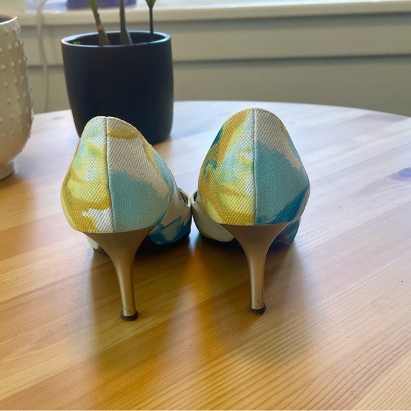 Roberto Cavalli floral kitten heels - Picture 6 of 9